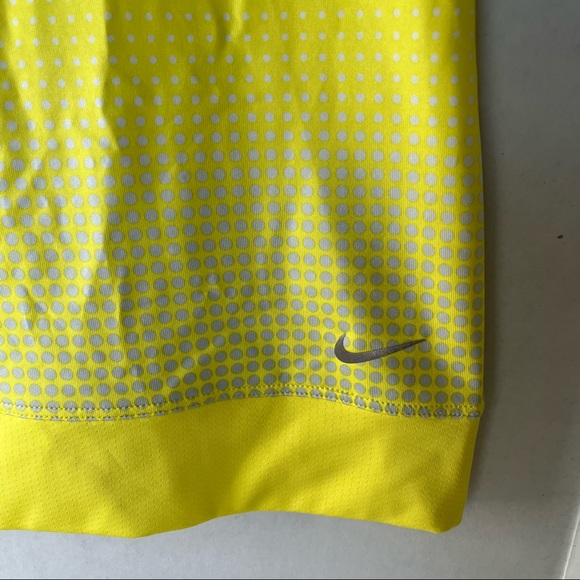 Nike Golf Tour Performance Dri-Fit women’s yellow short sleeve top, small - Picture 4 of 6